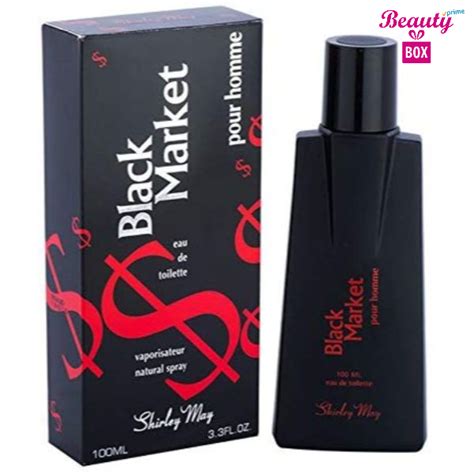 shirley may black market cologne.